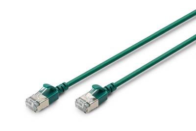 DIGITUS Patchkabel CAT 6A F/FTP Slim 1,50m grün von Digitus