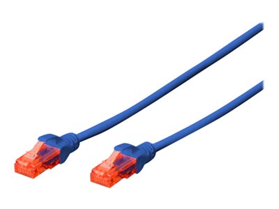 DIGITUS Patchkabel Cat6 U/UTP 2xRJ45 0.5m blau LSZH DIGITUS Patchkabel Cat6 U/UTP 2xRJ45 0.5m blau LSZH von Digitus