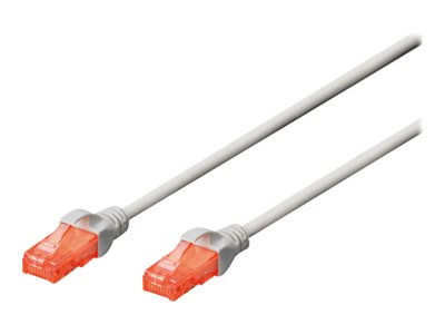 DIGITUS Patchkabel Cat6 U/UTP 2xRJ45 3.0m grau LSZH DIGITUS Patchkabel Cat6 U/UTP 2xRJ45 3.0m grau LSZH von Digitus
