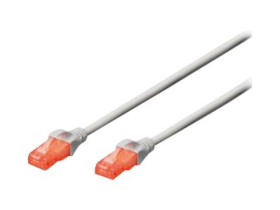 DIGITUS Patchkabel Cat6 U/UTP 2xRJ45 5.0m grau LSZH DIGITUS Patchkabel Cat6 U/UTP 2xRJ45 5.0m grau LSZH von Digitus