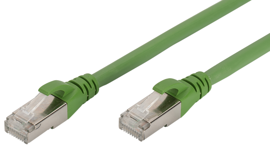 DIGITUS Patchkabel PUR, Kat. 6A, S/FTP, 5,0 m, grün DIGITUS Patchkabel PUR, Kat. 6A, S/FTP, 5,0 m, grün von Digitus