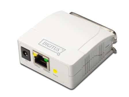 DIGITUS Printserver Fast Ethernet, 1-Port parallel DIGITUS Printserver Fast Ethernet, 1-Port parallel von Digitus