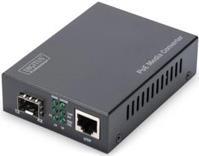 DIGITUS Professional DN-82140 - Medienkonverter - GigE - 10Base-T, 100Base-TX, 1000Base-T, 1000Base-X - RJ-45 / SFP (mini-GBIC) - bis zu 80 km (DN-82140) von Digitus
