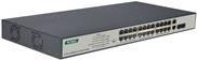 DIGITUS Professional DN-95343 - Switch - 24 x 10/100 (PoE) + 2 x Combo Gigabit SFP (Uplink) - an Rack montierbar - PoE (370 W) von Digitus