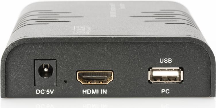 DIGITUS Professional HDMI KVM Extender over IP, Set - KVM-/Audio-Extender - 100Mb LAN - USB - bis zu 120 m (DS-55202) von Digitus
