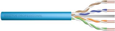 DIGITUS Professional Installation Cable - Bulkkabel - 305,0m - UTP - CAT 6a - IEEE 802,5/IEEE 802,3 - Riser, halogenfrei - Hellblau, RAL 5012 (DK1613-A-VH-305) von Digitus