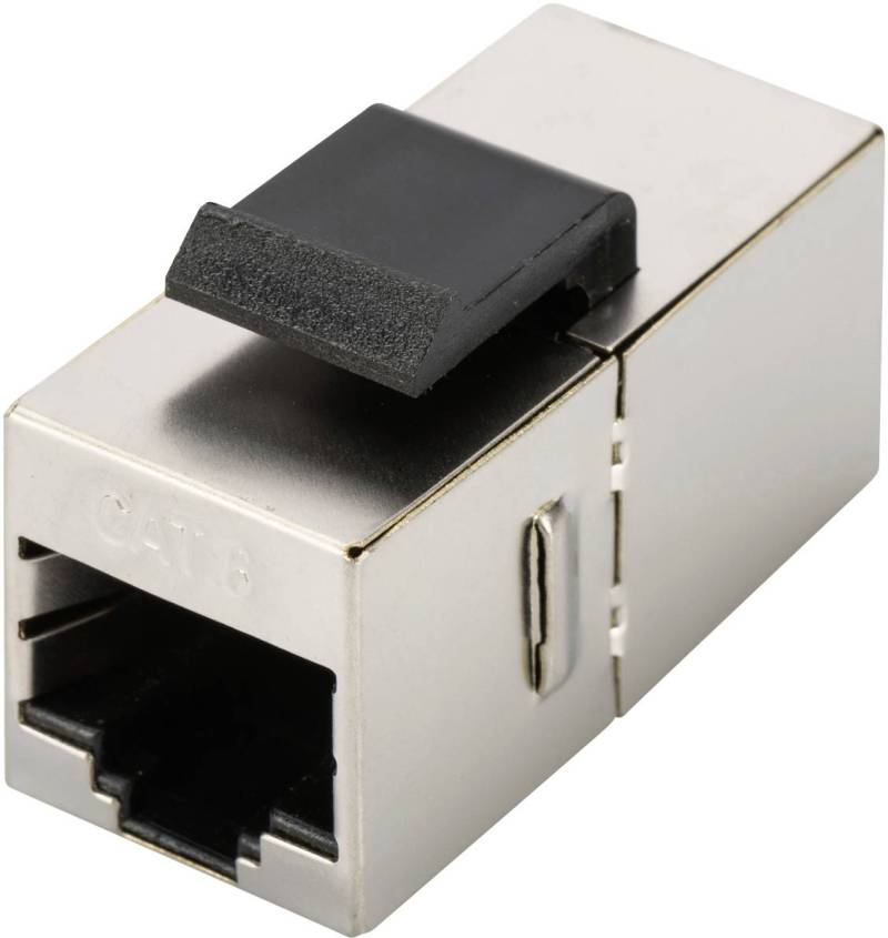 DIGITUS RJ45 Kupplung Cat6  RJ45 -> RJ45 geschirmt Panel von Digitus