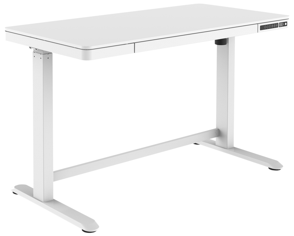DIGITUS Sitz-Steh-Schreibtisch, (B)1.200 mm, weiß von Digitus