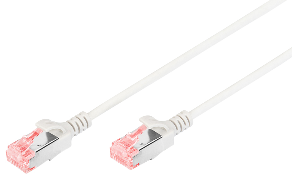 DIGITUS Slim Patchkabel, Kat. 6, U/UTP, 1,0 m, grau DIGITUS Slim Patchkabel, Kat. 6, U/UTP, 1,0 m, grau von Digitus