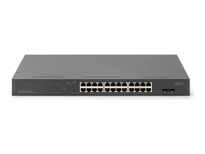 DIGITUS Switch 24-Port Gigabit Unmanaged schwarz DIGITUS Switch 24-Port Gigabit Unmanaged schwarz von Digitus