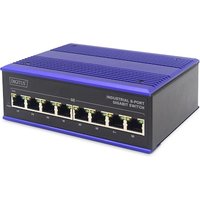 DIGITUS TX Ethernet Gigabit Industrieller 8x Port Switch von Digitus