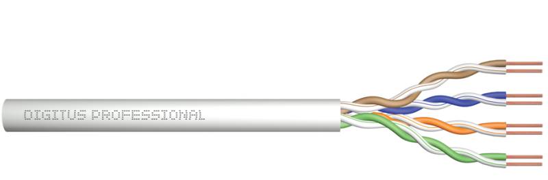 DIGITUS U/UTP Installationskabel, Kat. 6, U/UTP, 250 Mhz von Digitus