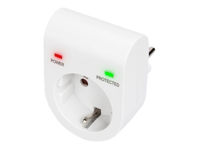 DIGITUS Überspannungsschutzadapter für Steckdose weiß DIGITUS Überspannungsschutzadapter für Steckdose weiß von Digitus