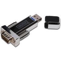 DIGITUS USB 1.1 Adapter USB-A zu Seriell St./St. schwarz von Digitus