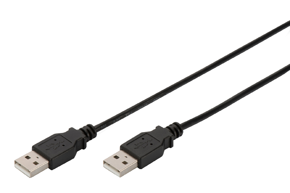 DIGITUS USB 2.0 Anschlusskabel, USB-A - USB-A Stecker, 5,0 m von Digitus