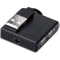 DIGITUS USB 2.0 Hub 4-Port schwarz von Digitus