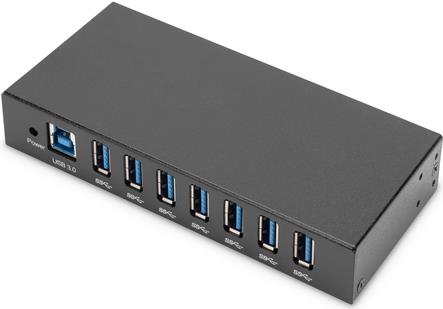 DIGITUS USB 3.0 Hub 7-Port Industrial Line (DA-70258-1) von Digitus