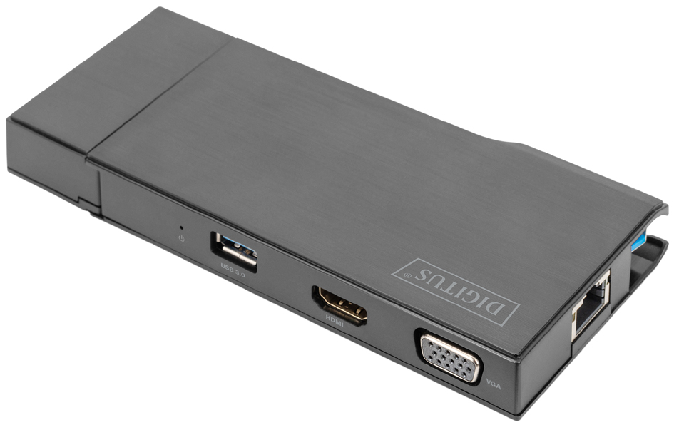 DIGITUS USB 3.0 Universal Docking Station Travel, 7-Port von Digitus