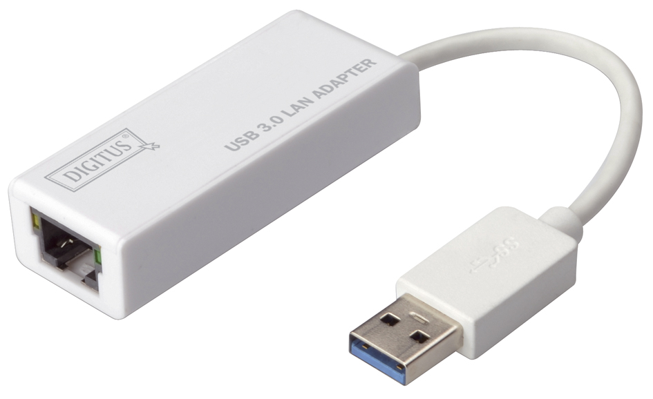 DIGITUS USB 3.0 auf Gigabit Ethernet Adapter, weiß von Digitus