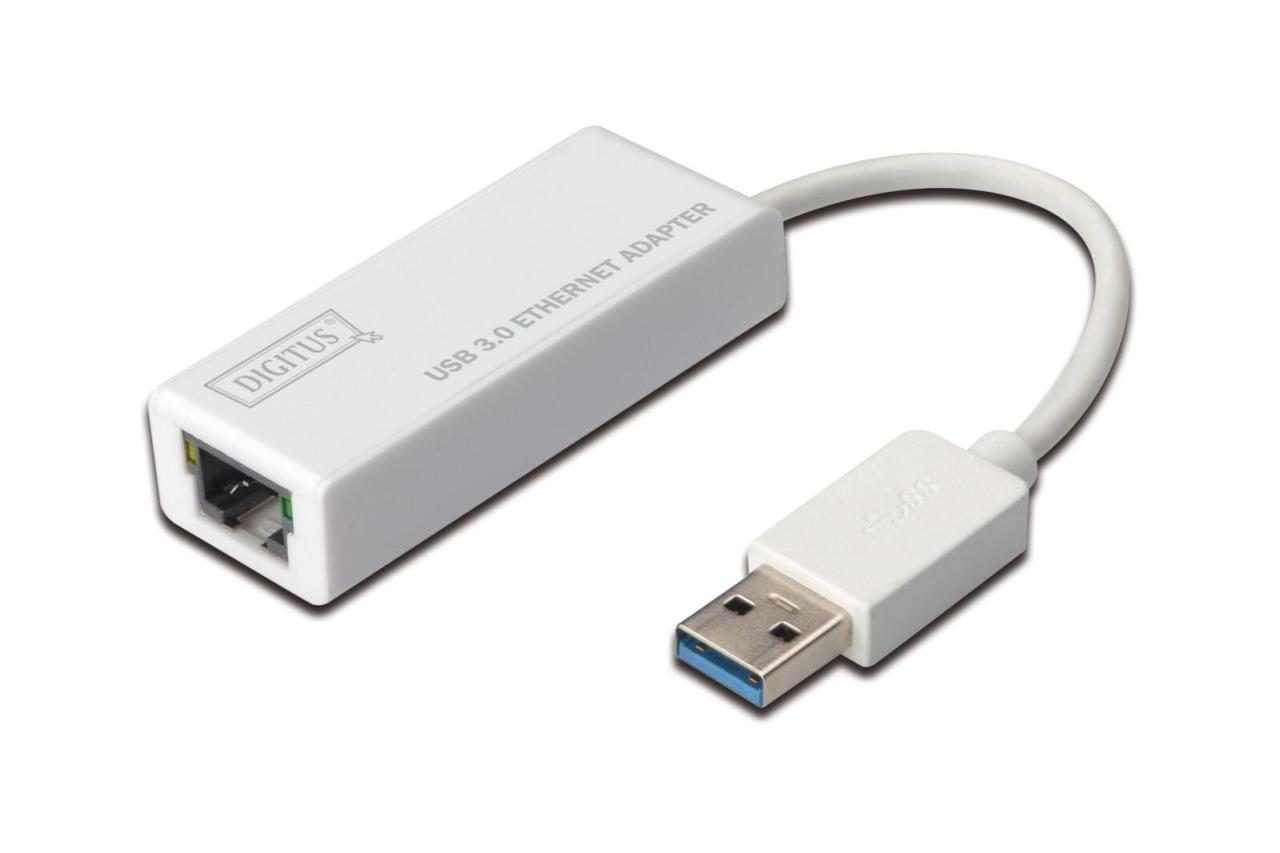 DIGITUS USB 3.0 auf Gigabit Ethernet Adapter USB-A von Digitus