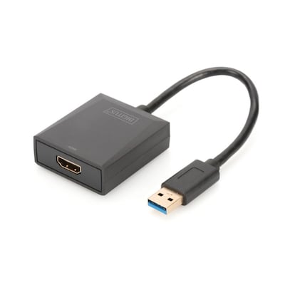 DIGITUS USB 3.0 zu HDMI Adapter Full HD schwarz von Digitus