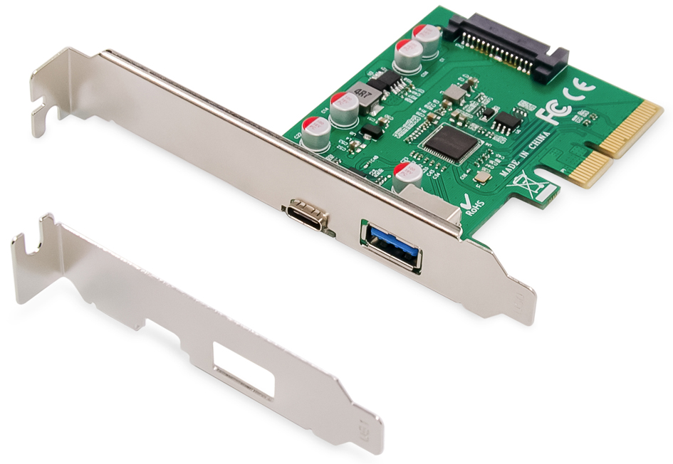 DIGITUS USB 3.1 PCI Express Schnittstellenkarte DIGITUS USB 3.1 PCI Express Schnittstellenkarte von Digitus