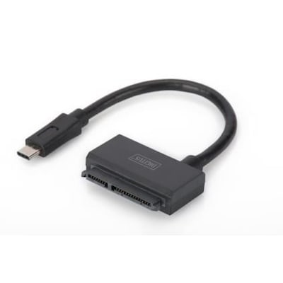 DIGITUS USB 3.1 Type-C - SATA 3 Adapterkabel für 2,5" SSDs/HDDs von Digitus