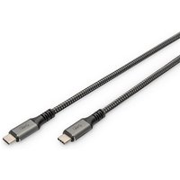 DIGITUS USB 4 Verbindungskabel, TypC auf TypC, 1m DIGITUS USB 4 Verbindungskabel, TypC auf TypC, 1m von Digitus
