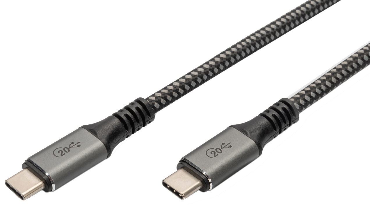 DIGITUS USB 4.0 Anschlusskabel, USB-C - USB-C, 1,0 m DIGITUS USB 4.0 Anschlusskabel, USB-C - USB-C, 1,0 m von Digitus