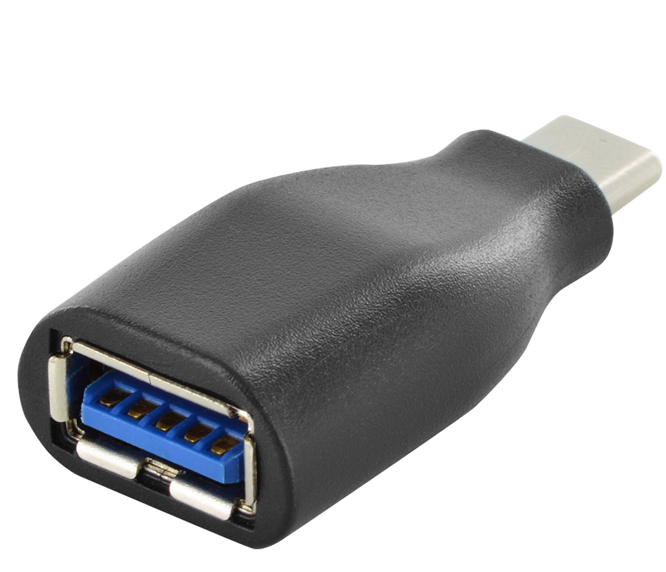 DIGITUS USB Adapter, USB-C - USB-A, schwarz von Digitus