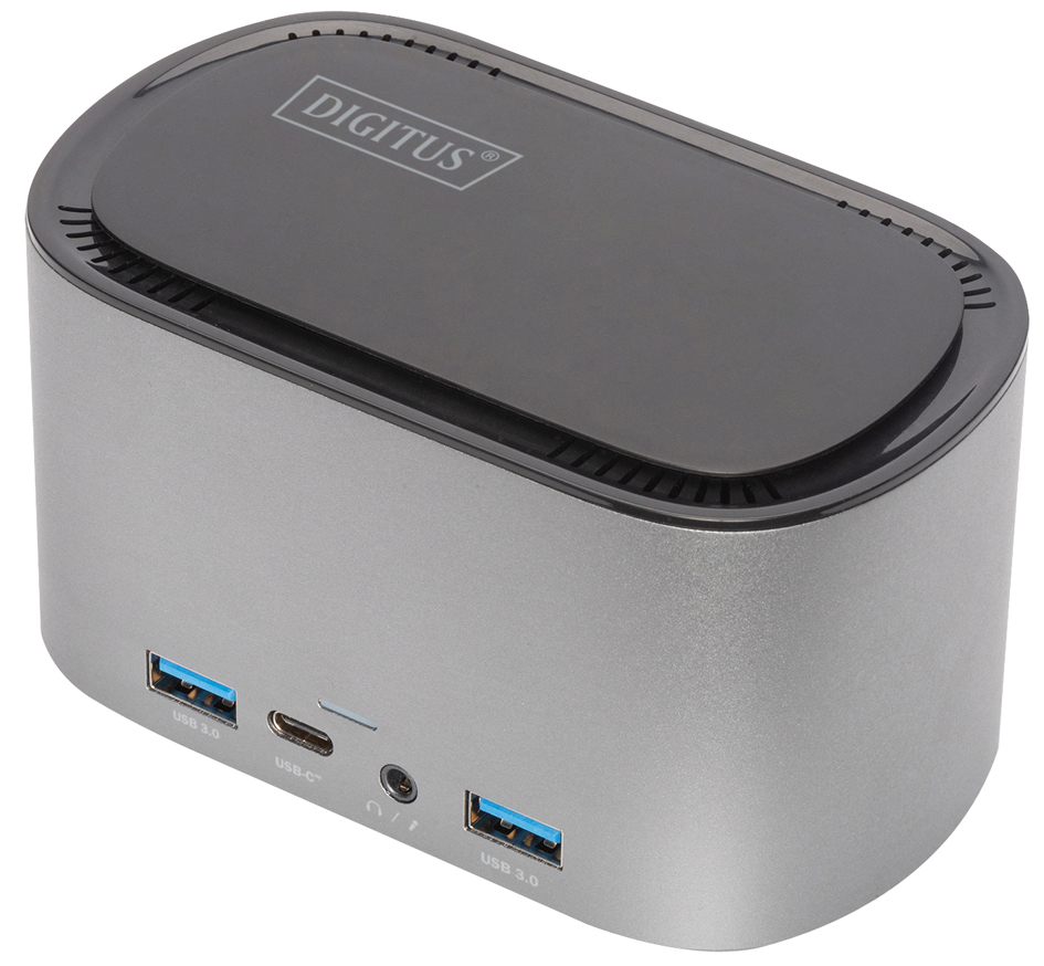 DIGITUS USB-C Docking Station mit SSD-Gehäuse (M.2), 11-Port von Digitus