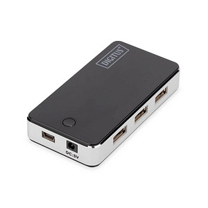 DIGITUS USB-Hub DA-70222 7-fach schwarz DIGITUS USB-Hub DA-70222 7-fach schwarz von Digitus