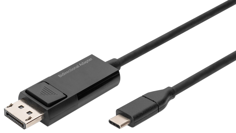 DIGITUS USB Typ C auf DisplayPort Bidirektional Adapterkabel von Digitus