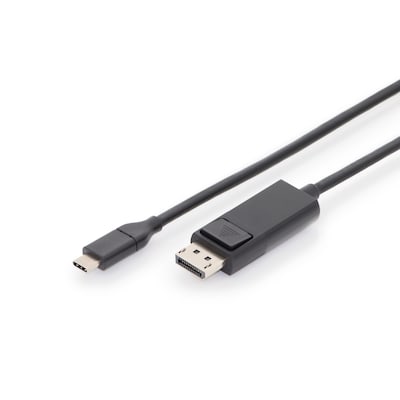 DIGITUS USB Type-C™ Gen 2 Adapter- / Konverterkabel, Type-C™ auf DP 2,0m von Digitus