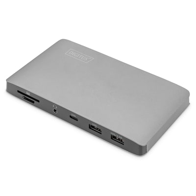 DIGITUS Universal Docking Station, USB 3.0, 7-Port, Travel 2x Video, 3x USB 3.0 von Digitus