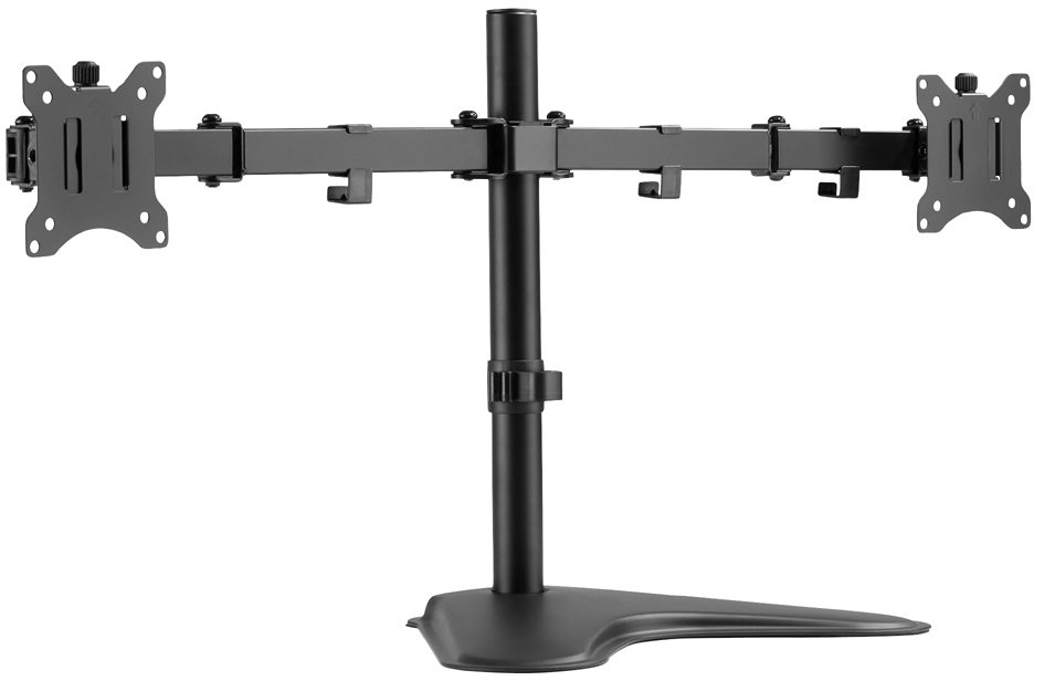 DIGITUS Universal Dual Monitor Ständer, schwarz von Digitus