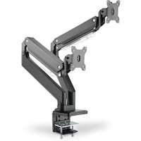 DIGITUS Universal Dual Monitorhalter mit Gasdruckfeder und Klemmbefestigung von Digitus