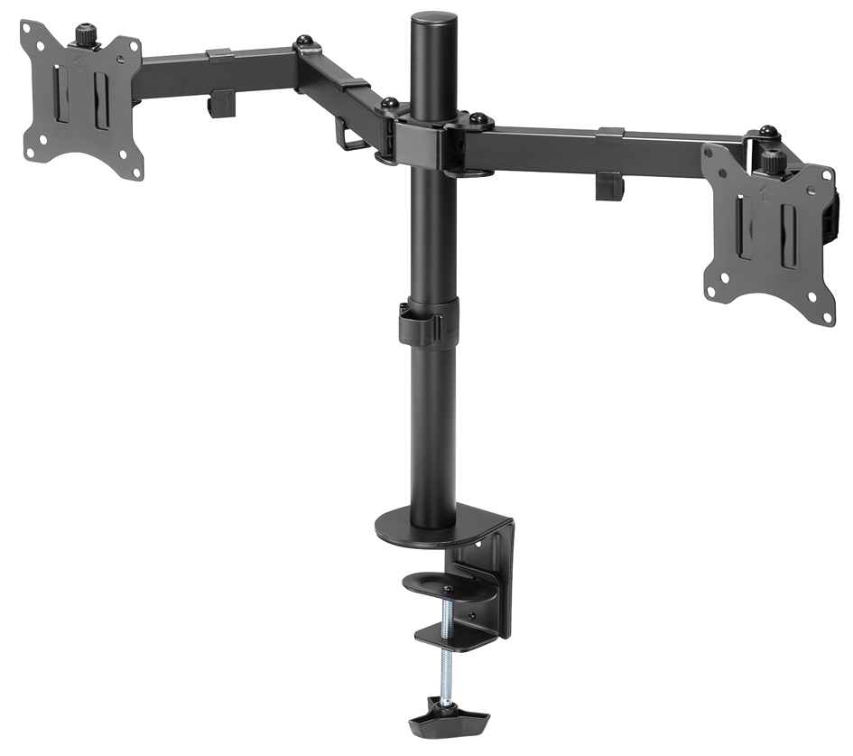 DIGITUS Universal Dual Monitorhalter mit Klemmbefestigung von Digitus