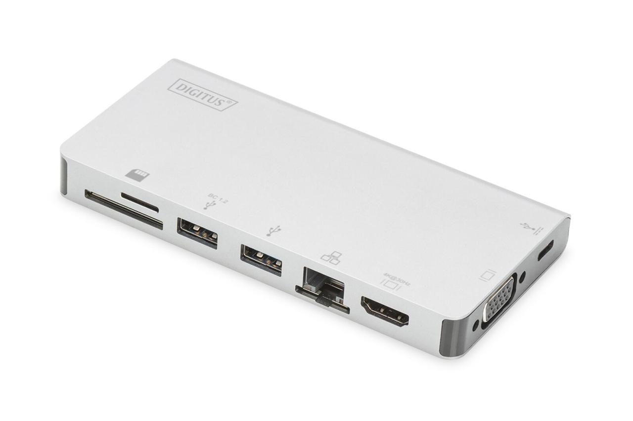 DIGITUS Universal USB-C Multiport Dock 8 Port USB-C DIGITUS Universal USB-C Multiport Dock 8 Port USB-C von Digitus