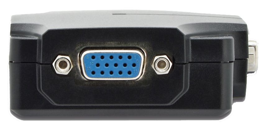 DIGITUS VGA Splitter 350 MHz, 2-fach, 75 m Reichweite von Digitus