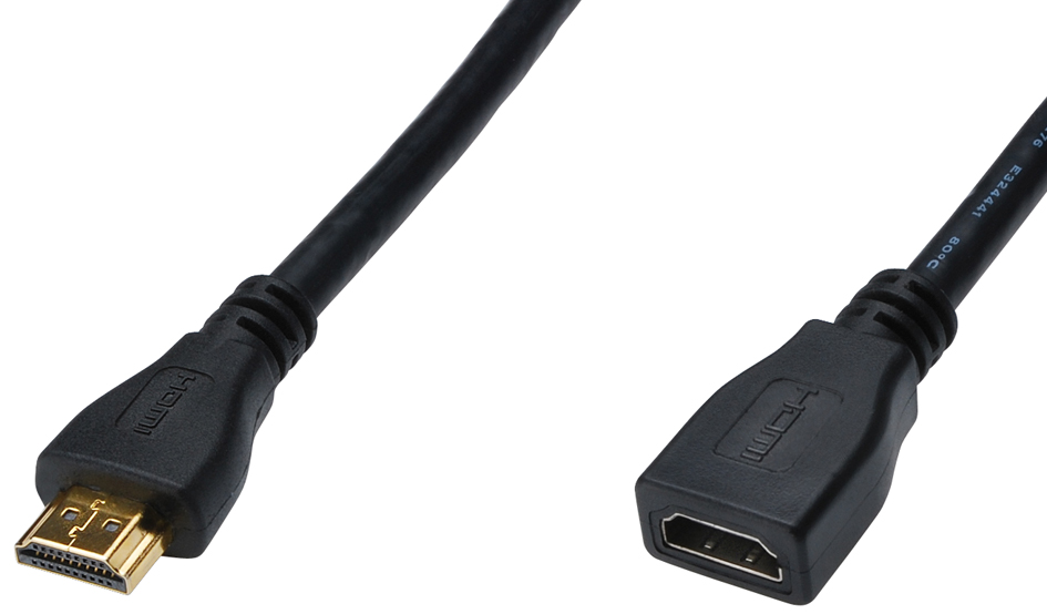 DIGITUS Verlängerungskabel High Speed, HDMI-A, 2,0 m von Digitus