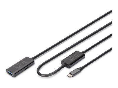 DIGITUS Verlängerungskabel USB-C->USB-A St./Bu. 10G 10,00m DIGITUS Verlängerungskabel USB-C->USB-A St./Bu. 10G 10,00m von Digitus