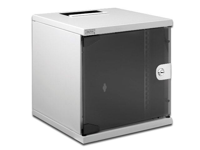 DIGITUS Wandschrank Compact 6HE 254mm 10 Glastür grau DIGITUS Wandschrank Compact 6HE 254mm 10 Glastür grau von Digitus