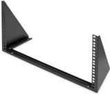 Digitus 19-Zoll Equipment Wandmontage Halterung - 6HE - Wandmontage - 6U - Schwarz - Stahl - 504 mm - 151 mm (DN-48005) von Digitus