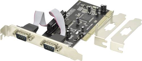 Digitus 2 Port Serielle Steckkarte Seriell (9pol.) PCI von Digitus