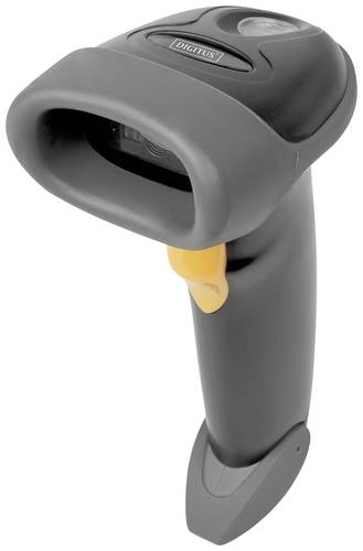 Digitus 2D Barcode-Scanner 1D, 2D LED Schwarz Hand-Scanner inkl. Standfuß USB-A, USB-C® USB 2.0 von Digitus