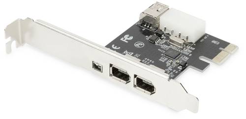 Digitus DS-30201-5 3+1 Port FireWire 400-Controllerkarte FireWire 400 PCIe von Digitus