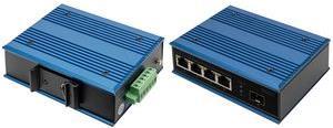 Digitus 4-Port 10/100Base-TX to 100Base-FX Industrial Ethernet Switch (DN-651130) von Digitus