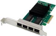 DIGITUS - Netzwerkadapter - PCIe 2,1 - Gigabit Ethernet x 4 (DN-10114) von Digitus
