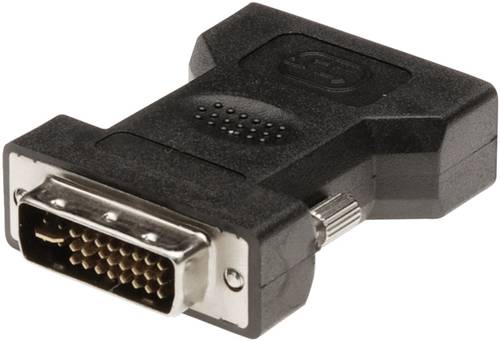 Digitus AK-320504-000-S DVI / VGA Adapter [1x DVI-Stecker 24+5pol. - 1x VGA-Buchse] Schwarz von Digitus